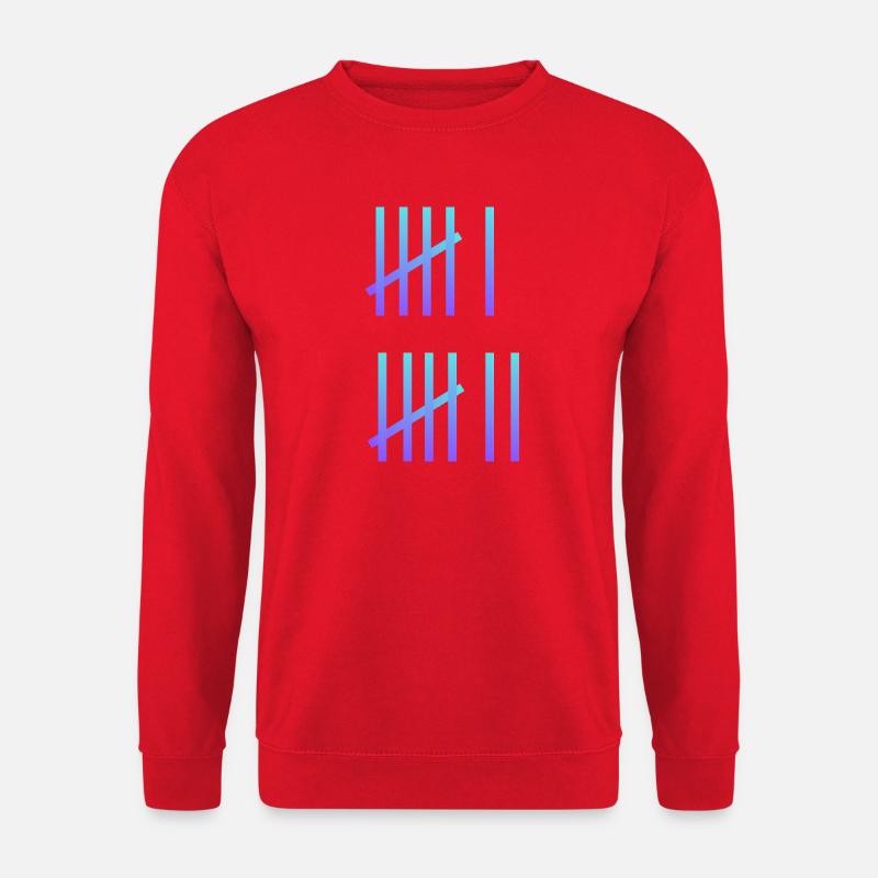 SIX SEVEN Meme - Unisex Pullover - Rot