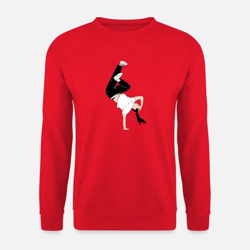 Breakdance - Breaking Sport - Unisex Pullover - Rot