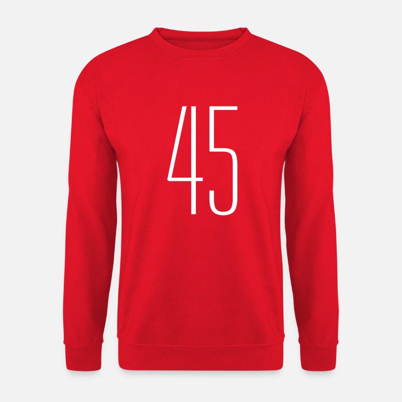 45 - Unisex Pullover - Rot