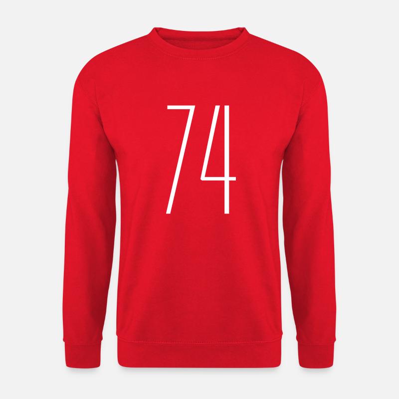 74 - Unisex Sweatshirt - red