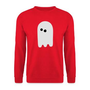 spook - Unisex Sweatshirt - red - Front - Alina (178cm) & Michal (187cm)