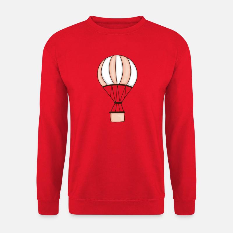Heißluftballon - Unisex Pullover - Rot