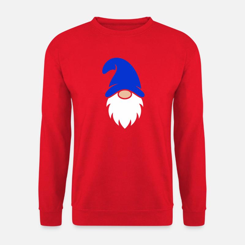 Blaubärtiger Zwerg Charm - Unisex Pullover - Rot