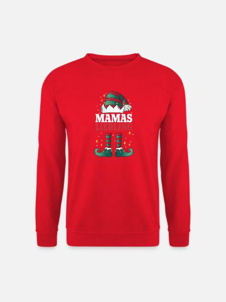 Christmas Mom's Favorite - Unisex Sweatshirt - red