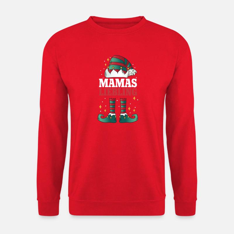 Weihnachten Mamas Liebling - Unisex Pullover - Rot