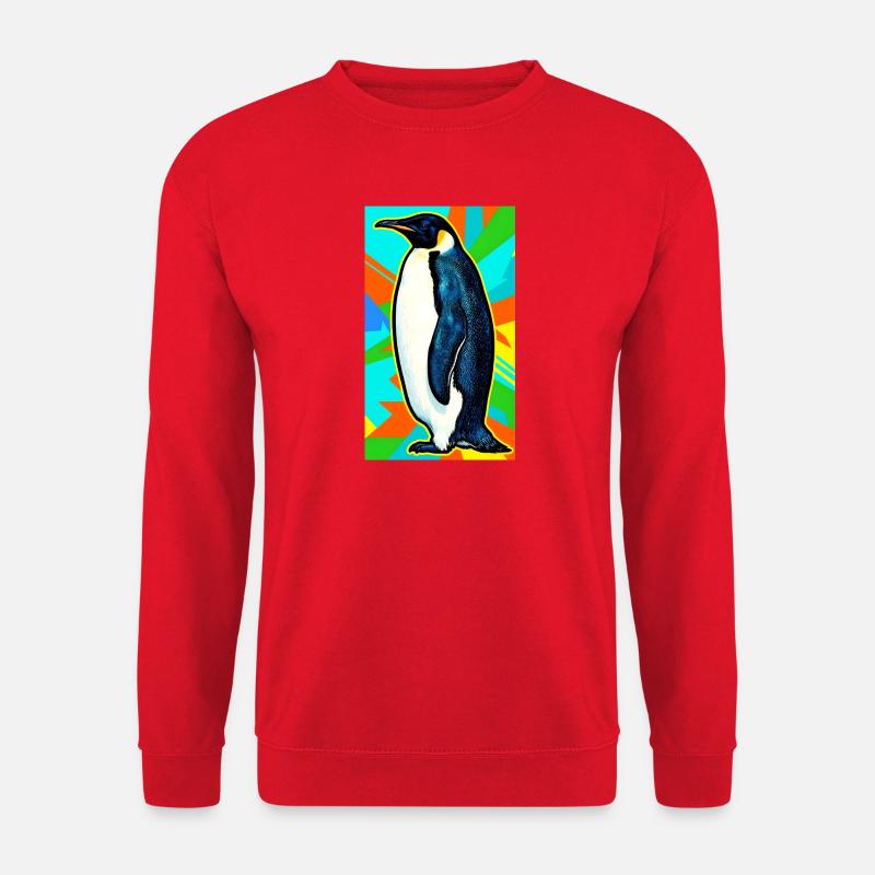 pingouin - Sweat-shirt Unisexe - rouge