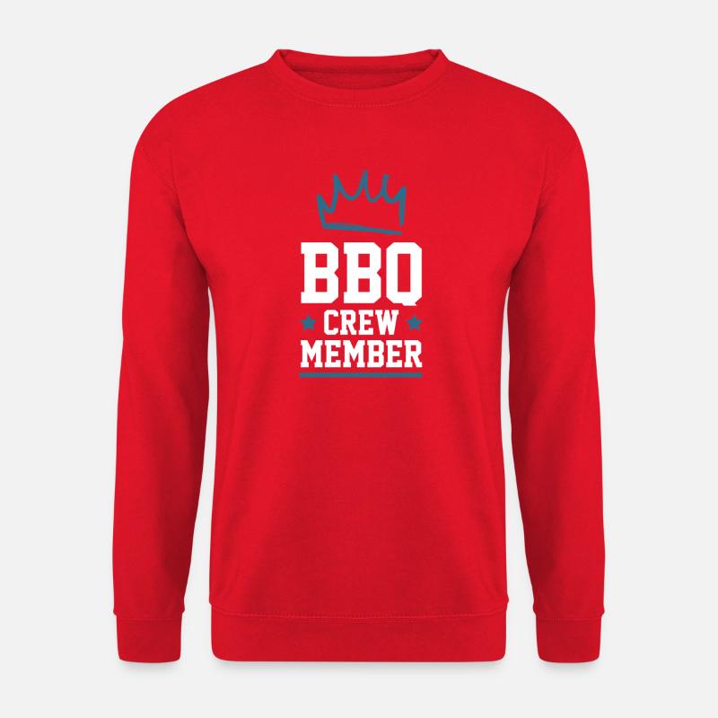 Bbq Crew - Unisex Sweatshirt - red