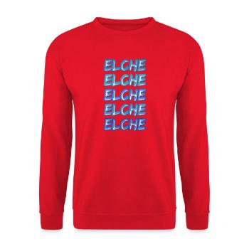 Moose as diving - Unisex Sweatshirt - red - Front - Alina (178cm) & Michal (187cm)
