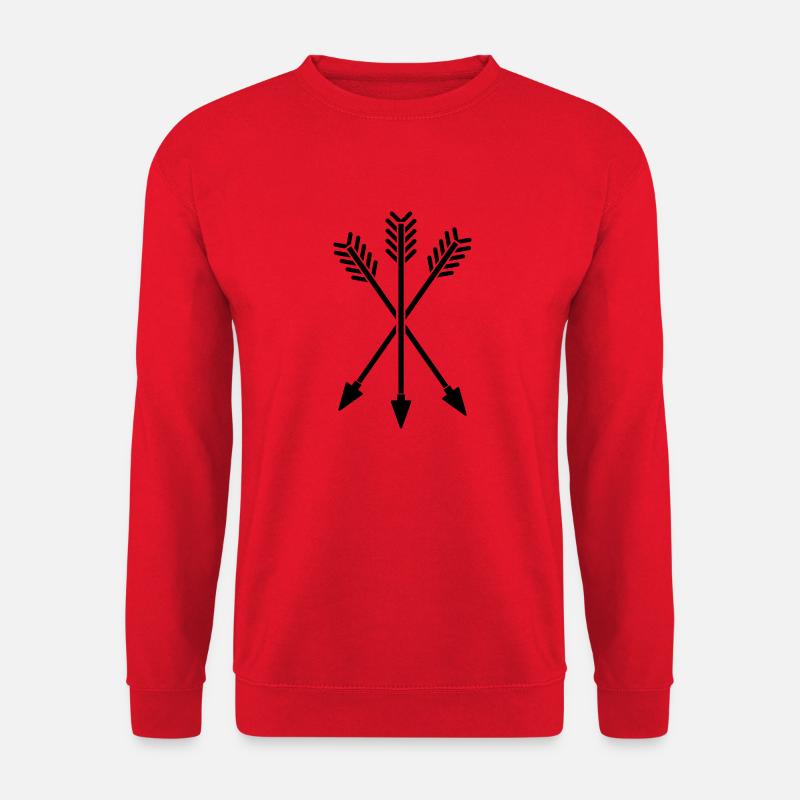 Pfeile - Unisex Pullover - Rot