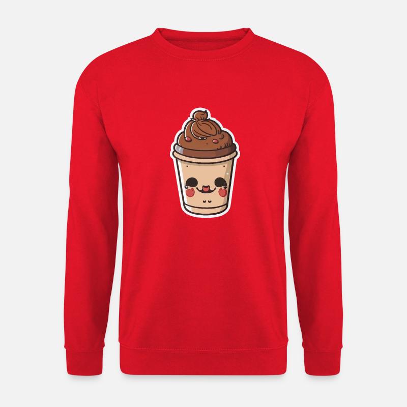 Coffee - Unisex Sweatshirt - red