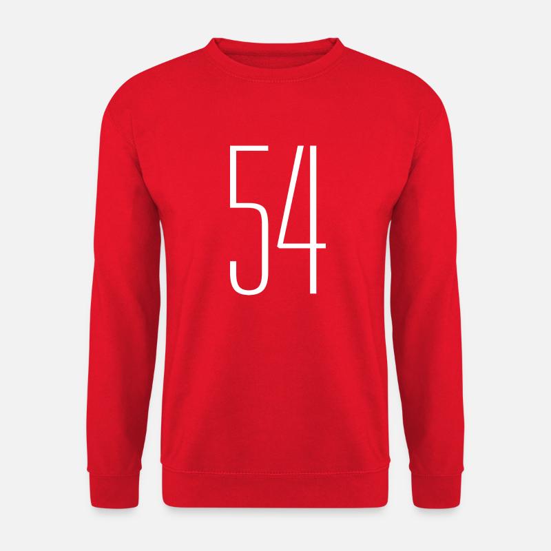 54 - Unisex Sweatshirt - red