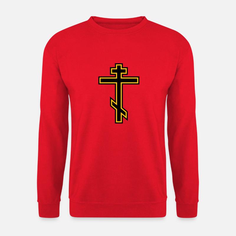 Orthodox Cross - Unisex Pullover - Rot