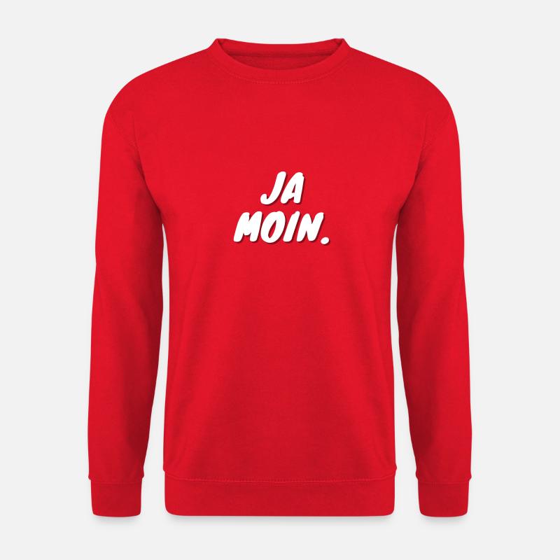 Moin Möin ja Moin - Unisex Pullover - Rot