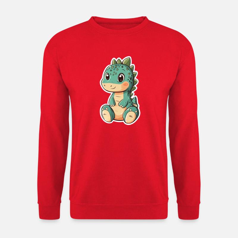 Dinosaurier - Unisex Pullover - Rot