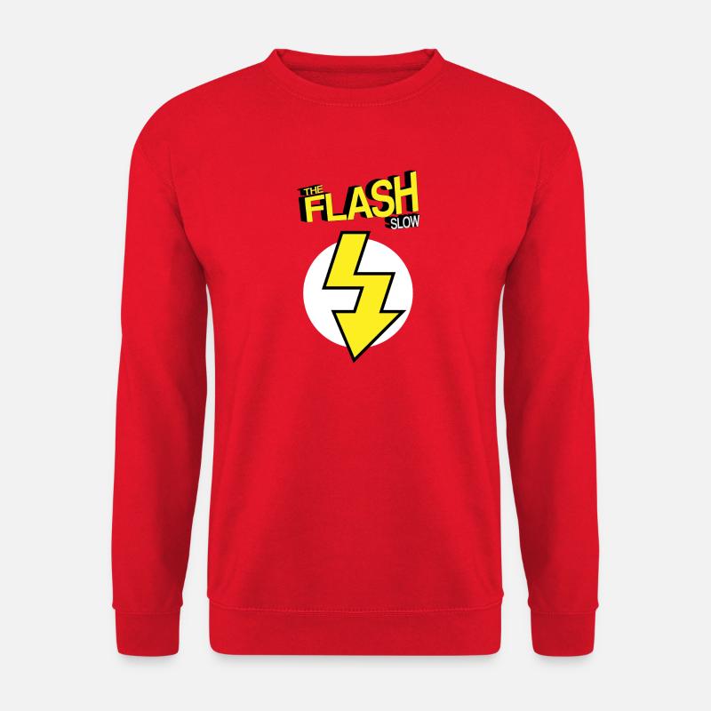 FLASH SLOW - Unisex Sweatshirt - red