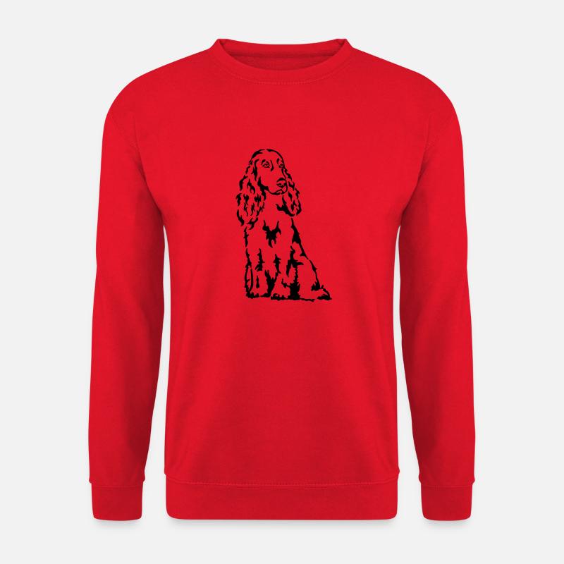Field Spaniel - Unisex Sweatshirt - red