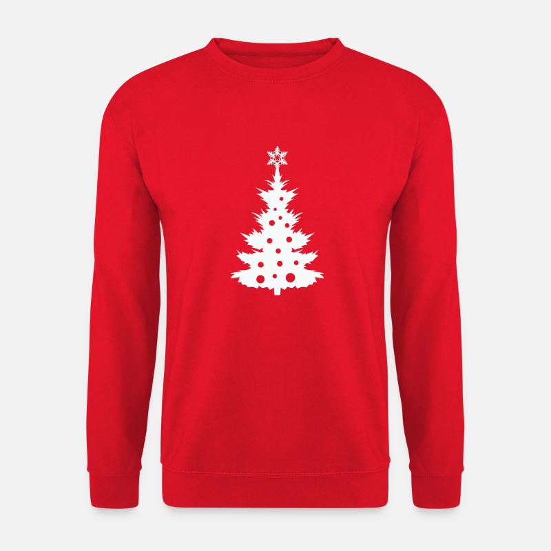 Weihnachtsbaum - Unisex Pullover - Rot