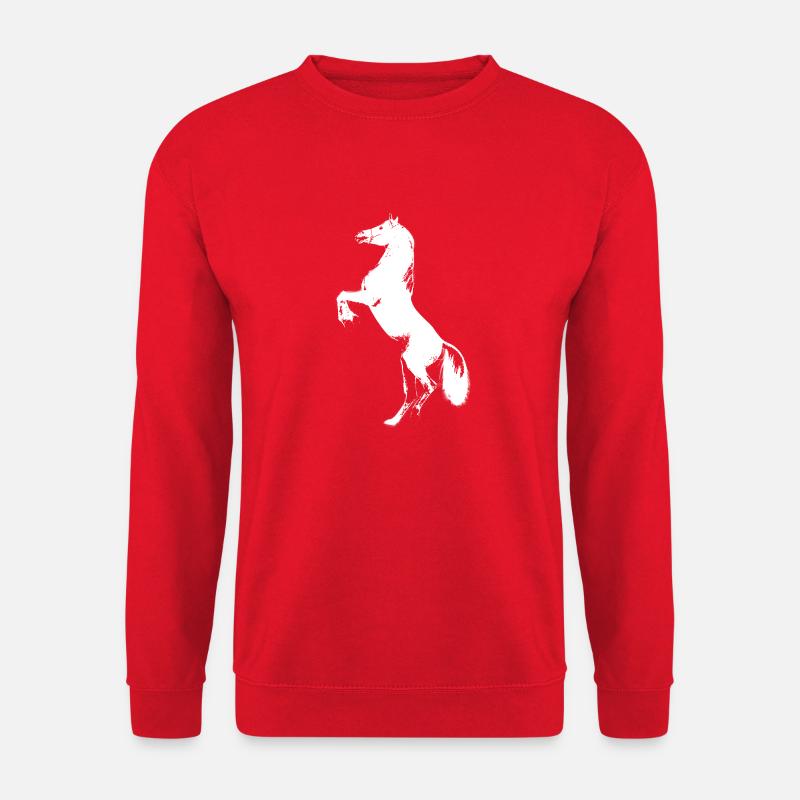Hengst - Unisex Pullover - Rot