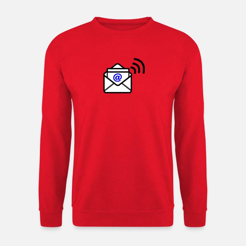 Logo E-Mail - Unisex Pullover - Rot