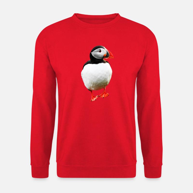 Puffin - Unisex Pullover - Rot