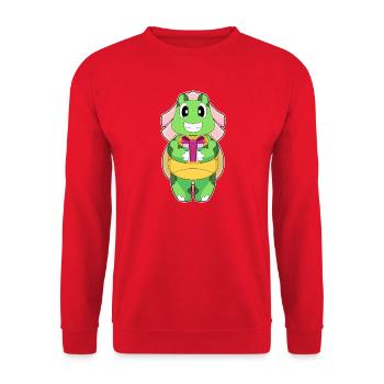 Mariage du forfait nuptial Turtle - Sweat-shirt Unisexe - rouge - Devant - Alina (178cm) & Michal (187cm)