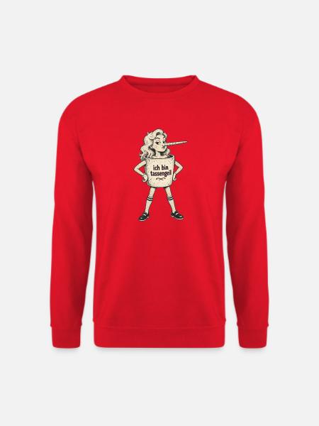 Tassengeil Girl - Unisex Pullover - Rot