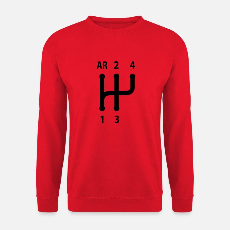 grid 4 - Unisex Sweatshirt - red