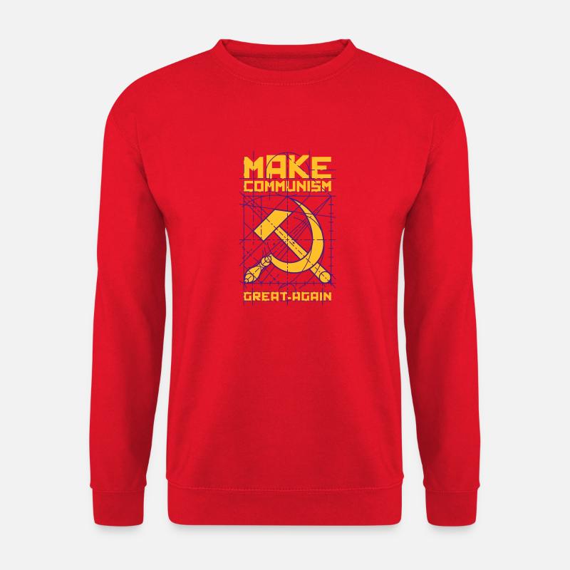 Den Kommunismus wieder groß machen - Unisex Pullover - Rot