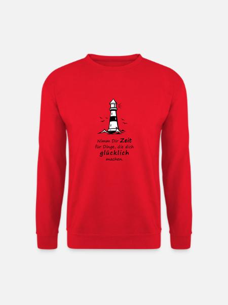 Nimm Dir Zeit - Unisex Pullover - Rot