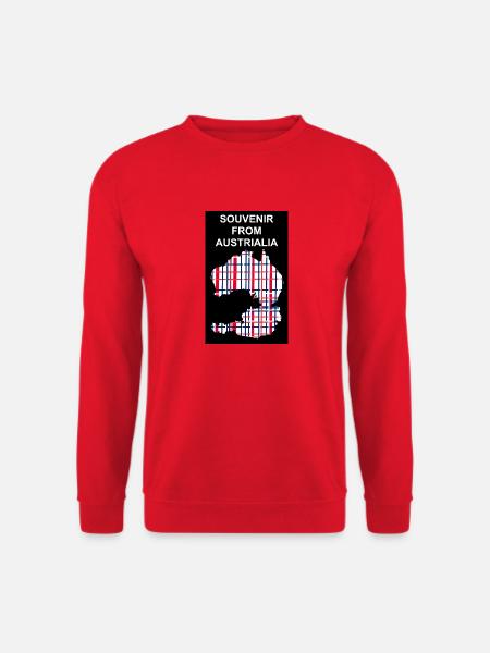 Souvenir von Austrialia - Unisex Pullover - Rot