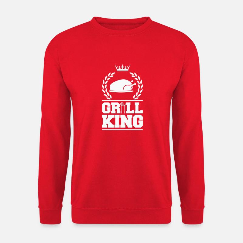 Grill King Chicken - Unisex Sweatshirt - red