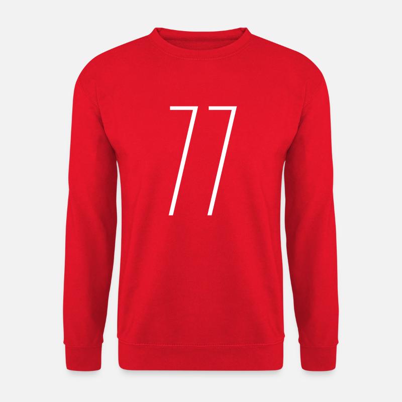 77 - Unisex Sweatshirt - red