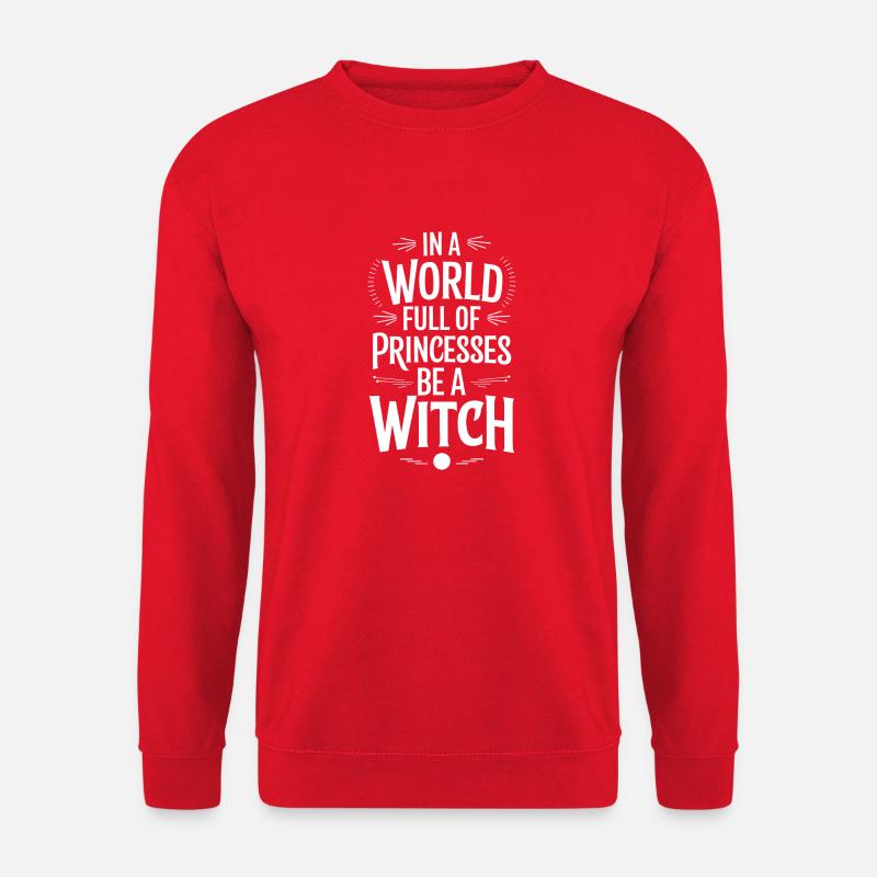 Sei anders, sei magisch! - Unisex Pullover - Rot