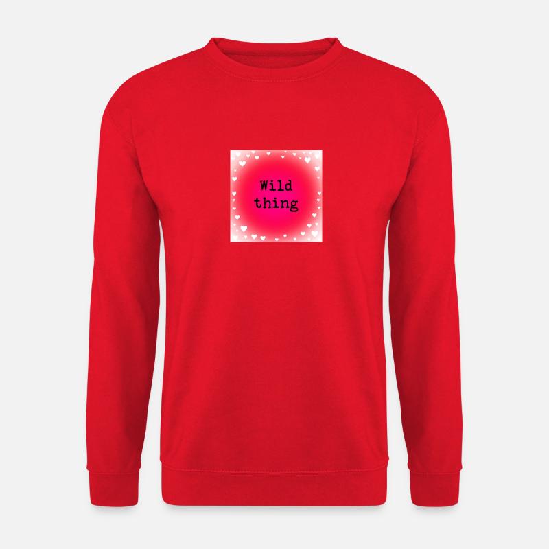 Wild thing - Unisex Sweatshirt - red