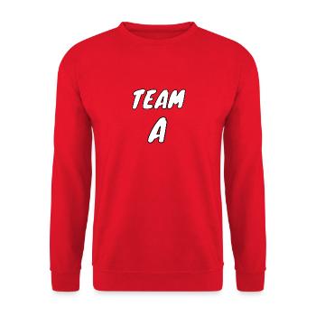Team Team Team Sport Groupe Club - Sweat-shirt Unisexe - rouge - Devant - Alina (178cm) & Michal (187cm)