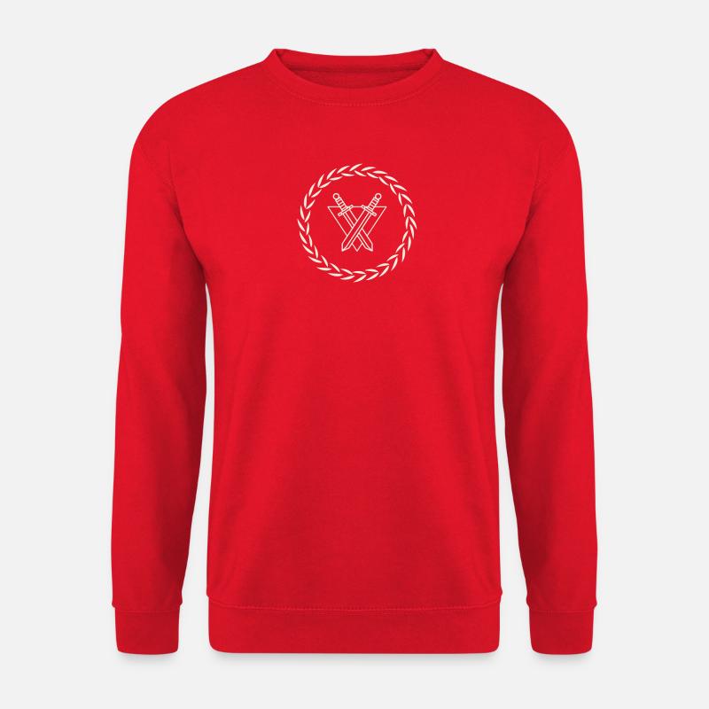 Der Krieger - Unisex Pullover - Rot