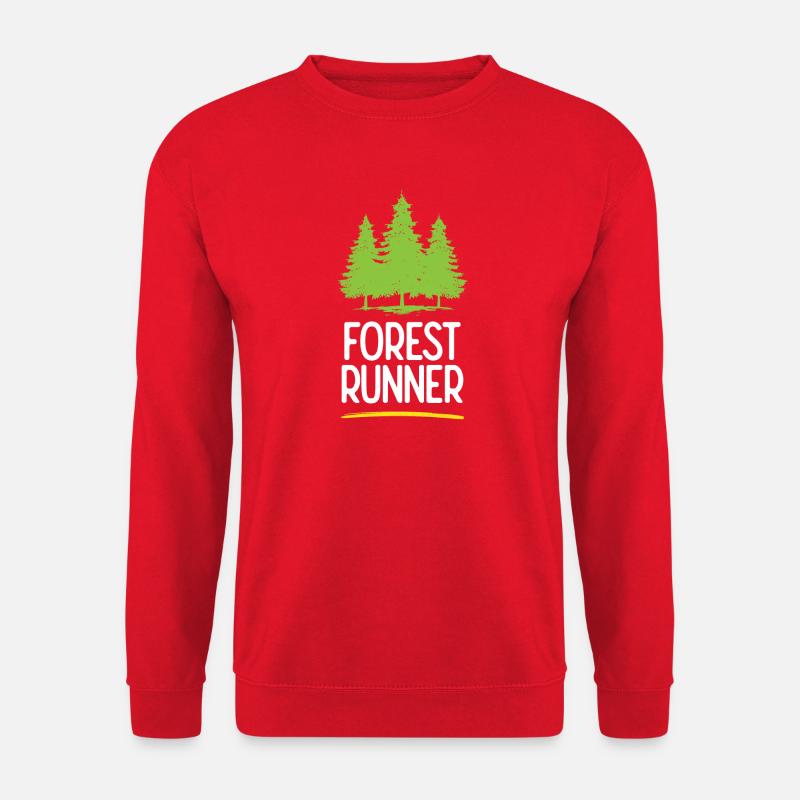 Forest Runner - Unisex Sweatshirt - red