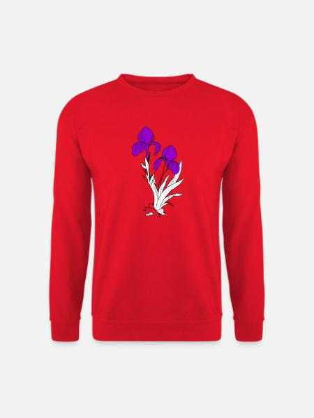 Lilie - Unisex Pullover - Rot