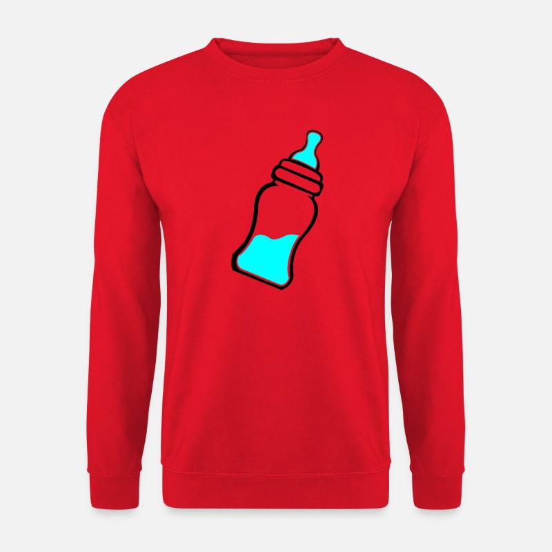 Biberon - Sweat-shirt Unisexe - rouge