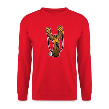 Zwille - Unisex Pullover - Rot - Vorne - Alina (178cm) & Michal (187cm)