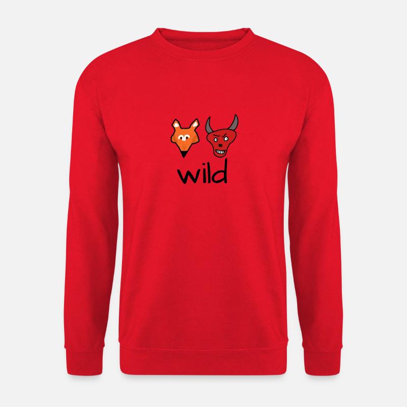 Fuchsteufelswild - Unisex Pullover - Rot