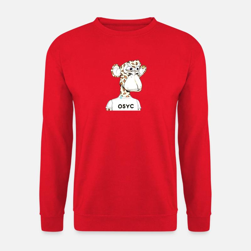 Leo Ape - Unisex Sweatshirt - red