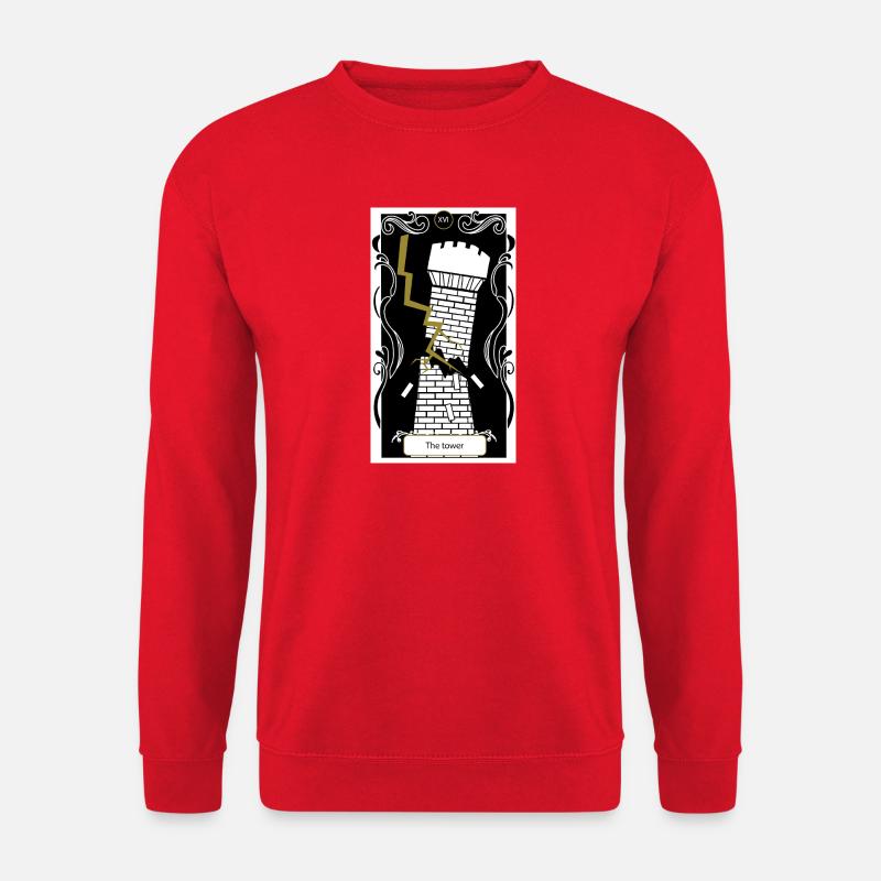 Der Turm - Unisex Pullover - Rot