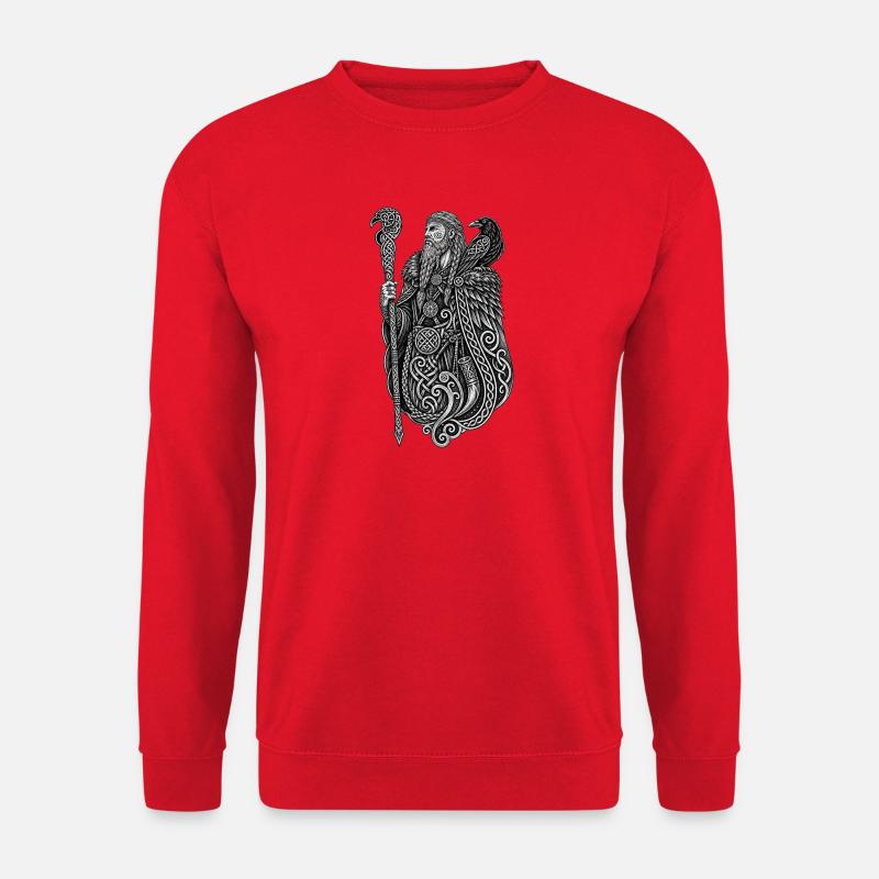 Runemage and Raven - Unisex Sweatshirt - red