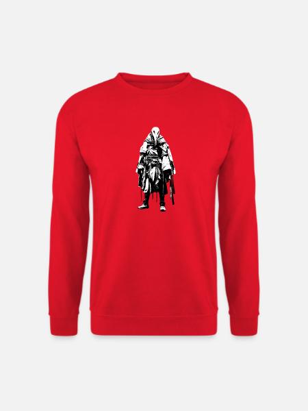 Der Doktor der Dunklen Pest - Unisex Pullover - Rot