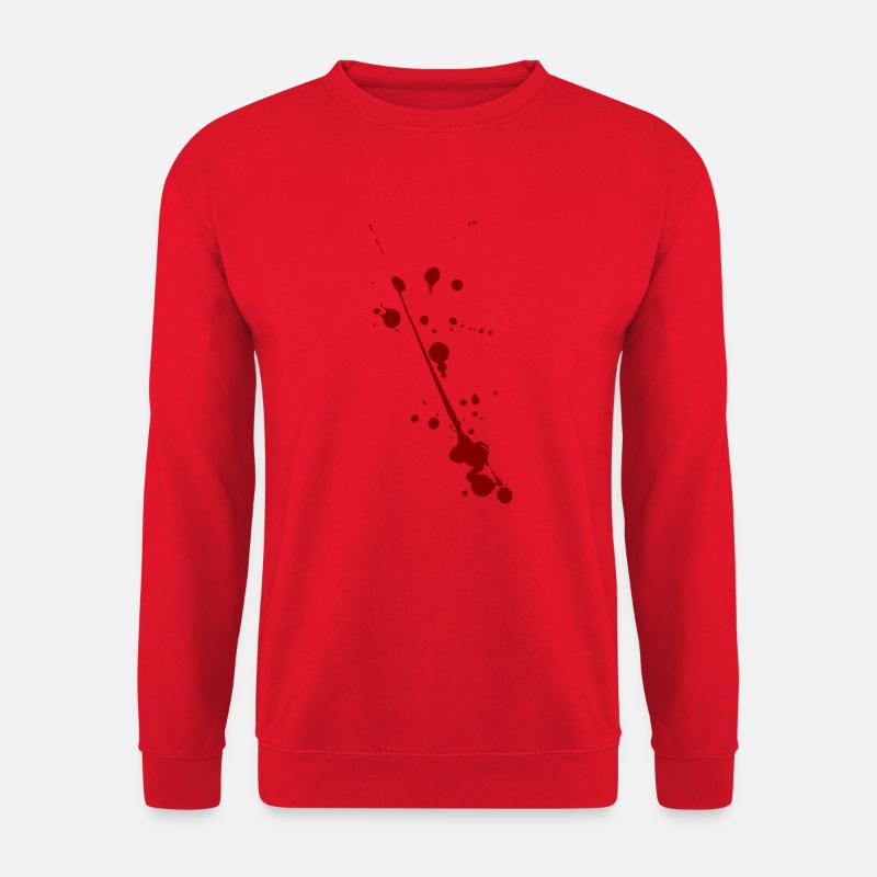 Blutflecken - Unisex Pullover - Rot