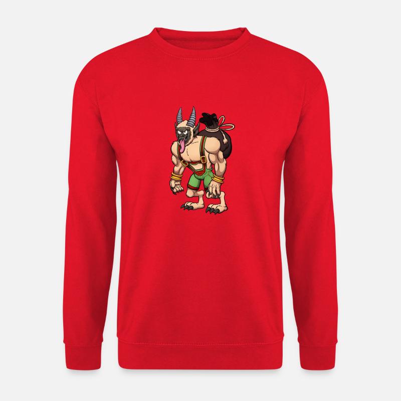 Krampus - Unisex Pullover - Rot