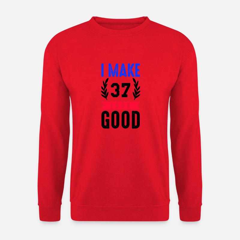 look good 37 - Unisex Pullover - Rot