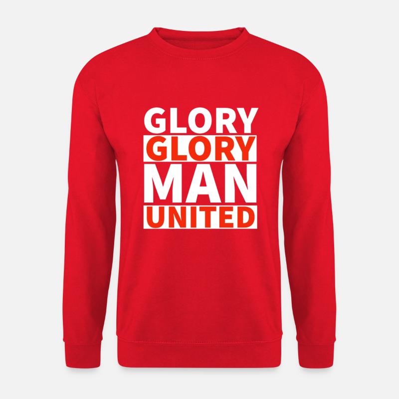 Manchester, Royaume-Uni, Manchester, Royaume-Uni - Sweat-shirt Unisexe - rouge