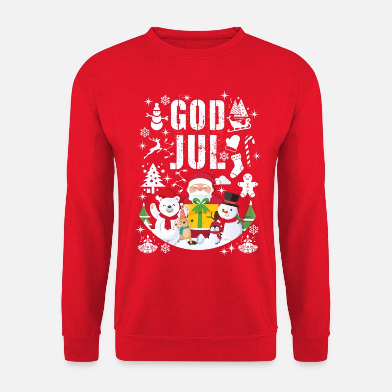 Weihnachten - Unisex Pullover - Rot